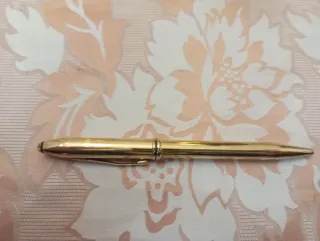 Penna Cross sfera dorata