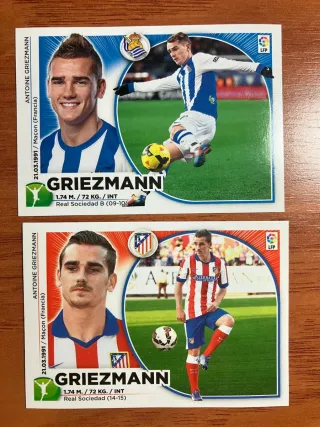 Cromos Antoine Griezmann Liga Panini 2014 - 2015