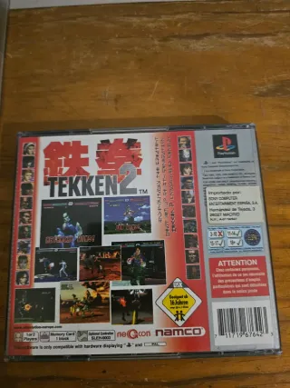 Jogo Tekken 2 Platinum PS1 PAL