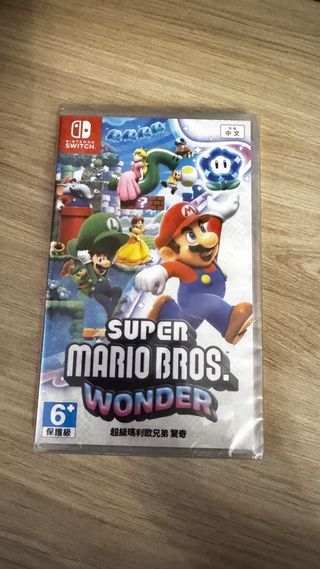 Super Mario Bros. Wonder precintado