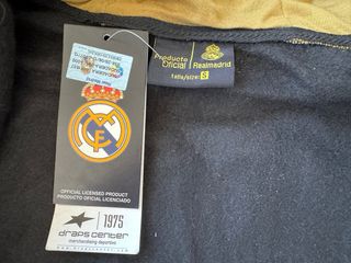 Sudadera Real Madrid Negra y Dorada