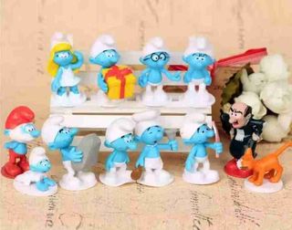 Figuritas de Los Pitufos