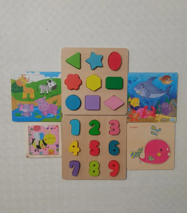 Lote Puzzles Infantiles