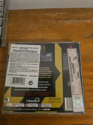 Jogo Legacy of Kain: Soul Reaver PS1 PAL UK