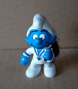 Puffo vintage. Puffo marinaio.