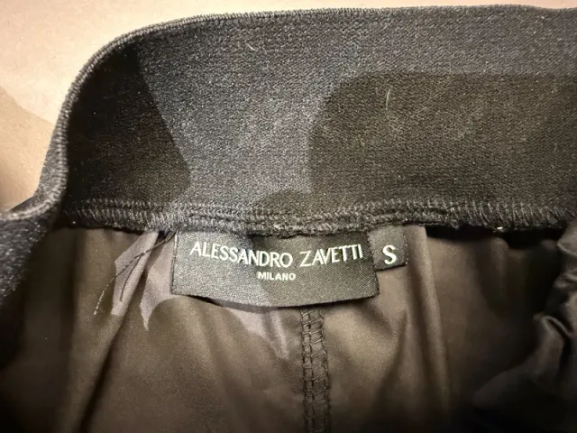 Pantaloni cargo Alessandro Zavetti neri