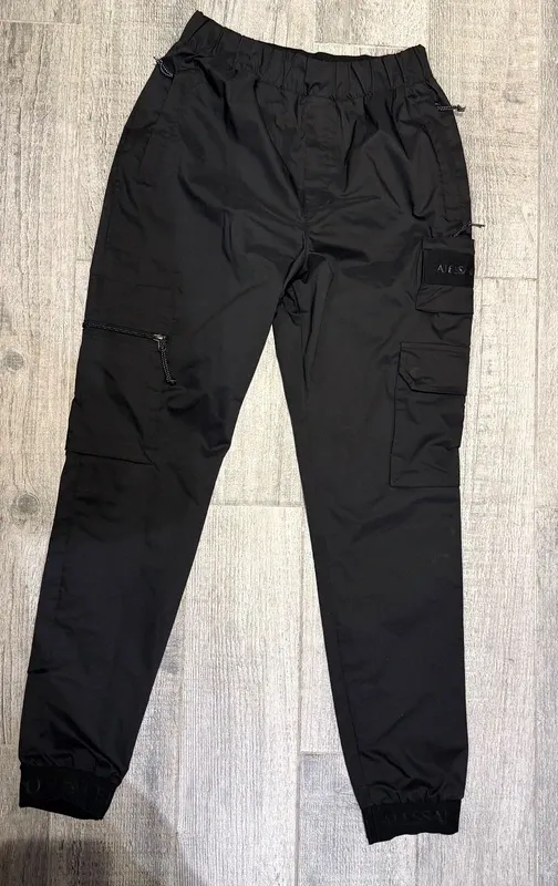 Pantaloni cargo Alessandro Zavetti neri