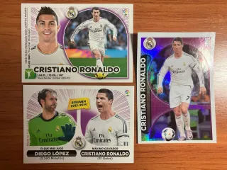 Cromos Cristiano Ronaldo Liga Panini 2014 - 2015
