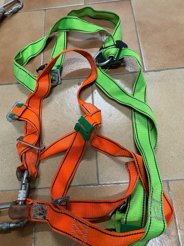 Lote Arnés Anticaídas + Cuerdas Seguridad y línea