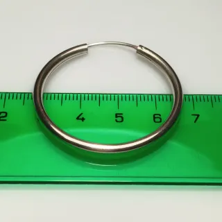 Criollas Plata 925 - 3.5cm