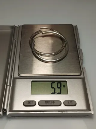 Criollas Plata 925 - 3.5cm