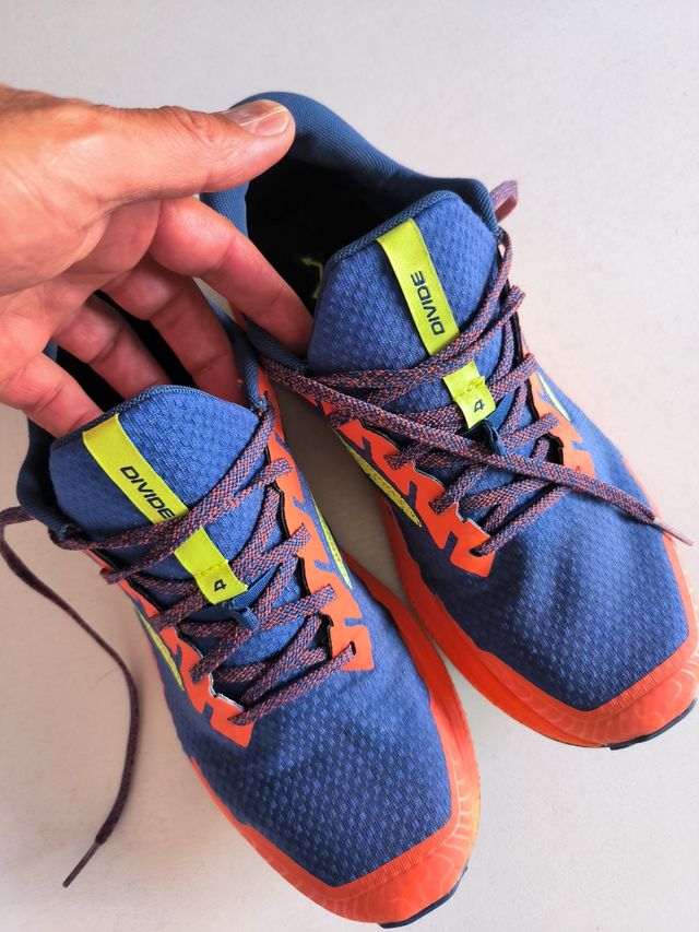 Zapatillas Brooks Divide 4 Azul Naranja