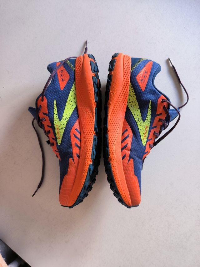 Zapatillas Brooks Divide 4 Azul Naranja