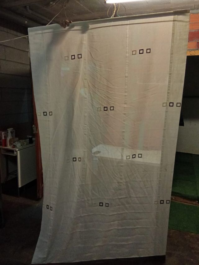 Cortina Store com Cenefa e Velcro