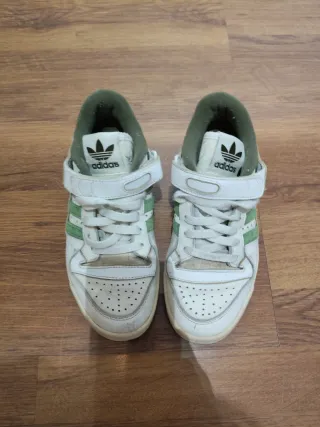 Deportivas Adidas Blancas y Verdes