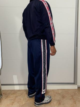 Chándal Umbro Vintage Pantalón Baggy y Chaqueta M