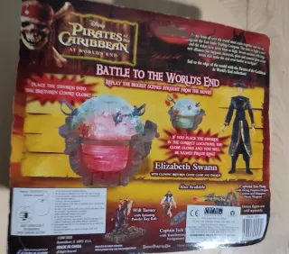 Piratas Caribe Elizabeth Swann Figura Deluxe 2007