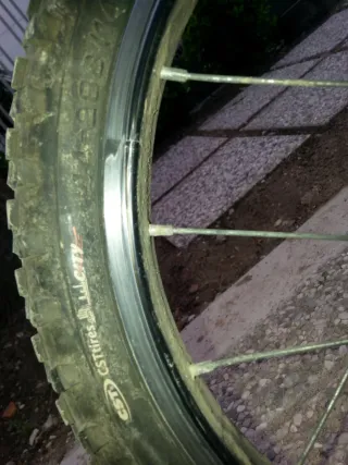 Bicicletta bimbo 24 con cavalletto