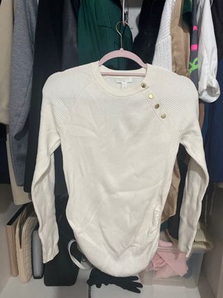 Jersey premamá botones dorado