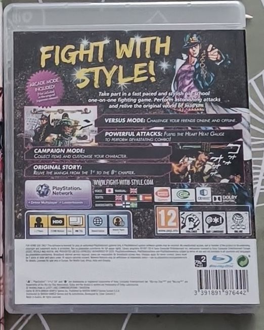 PS3 JoJo's Bizarre Adventure All Star Battle