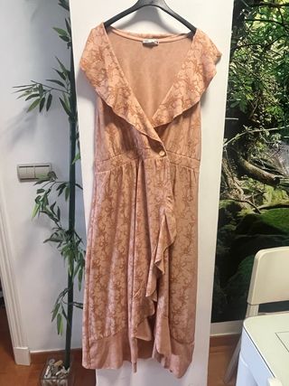 Vestido Zara Talla L Estampado