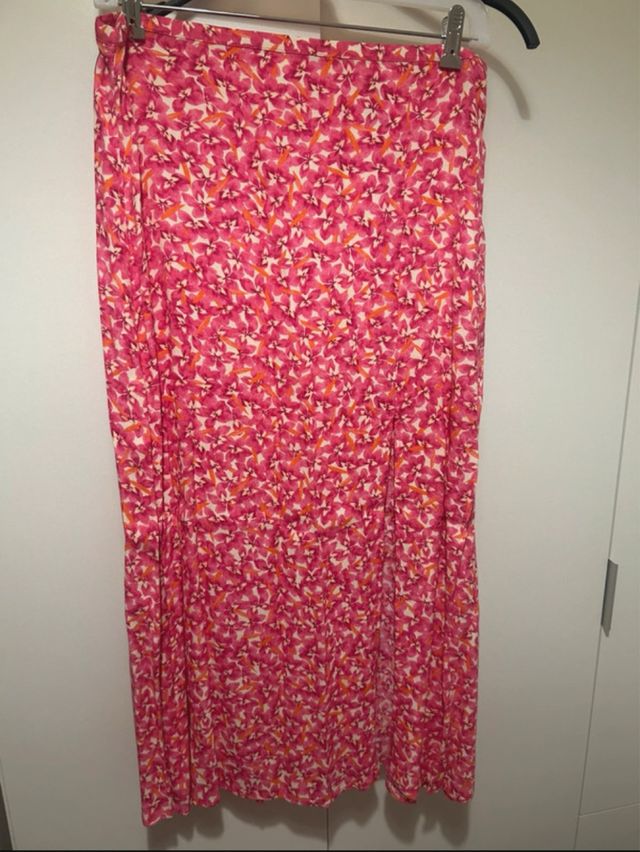 Falda midi H&M Talla L