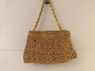 Bolso de rafia Zara