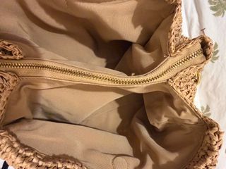 Bolso de rafia Zara