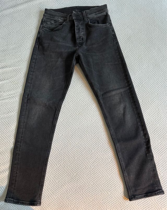 Jeans Dondup Carrot Fit Neri