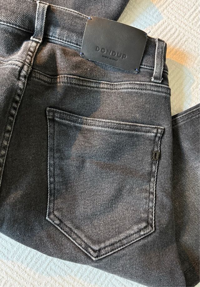 Jeans Dondup Carrot Fit Neri