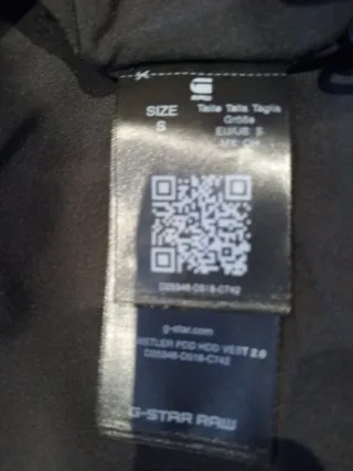 Chaleco G-Star RAW Azul