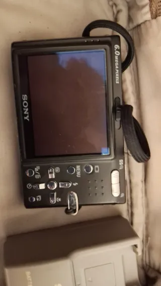 Cámara Sanyo y Sony con funda