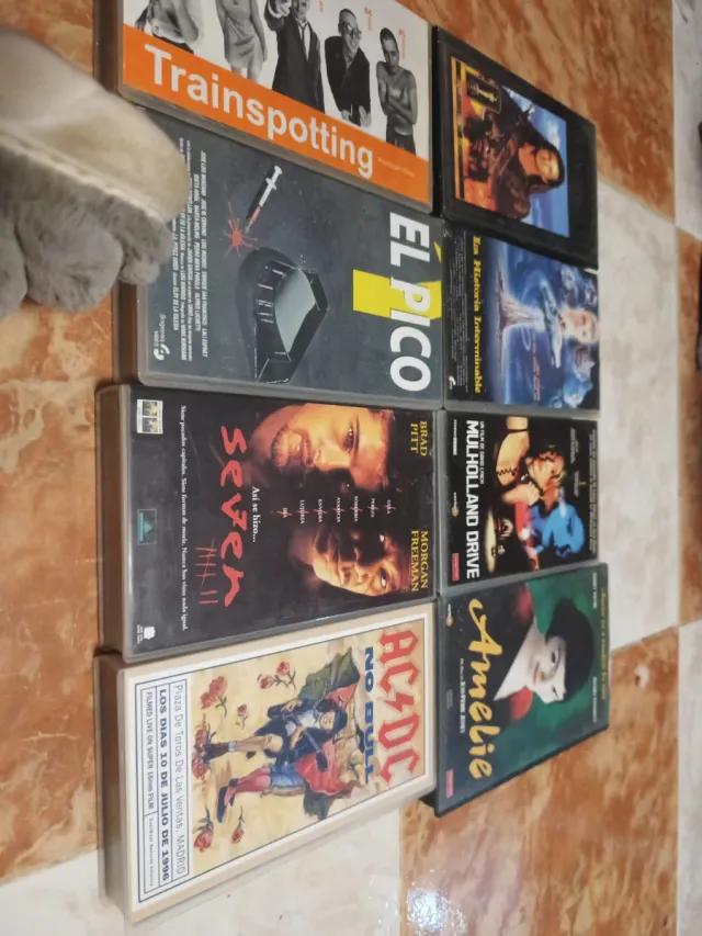 Lote 7 Películas VHS Culto