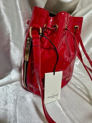 Borsa secchiello Pauls Boutique London rossa