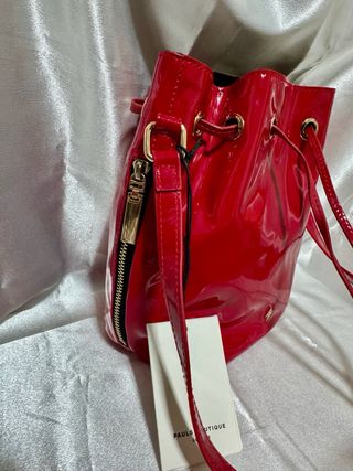 Borsa secchiello Pauls Boutique London rossa