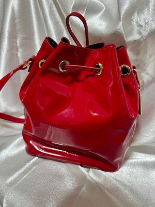 Borsa secchiello Pauls Boutique London rossa