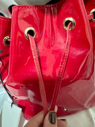 Borsa secchiello Pauls Boutique London rossa