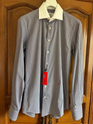 Camisa Carolina Herrera Raya Diplomática Talla M
