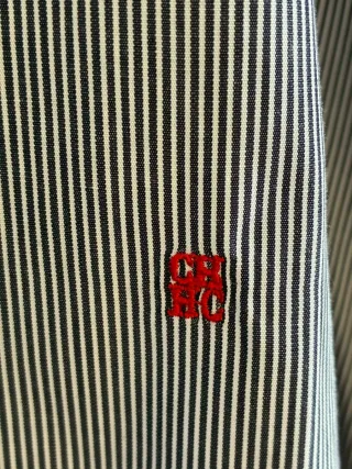 Camisa Carolina Herrera Raya Diplomática Talla M