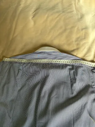 Camisa Carolina Herrera Raya Diplomática Talla M