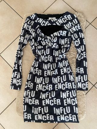 Mini Abito INFLUENCER con Cut-out