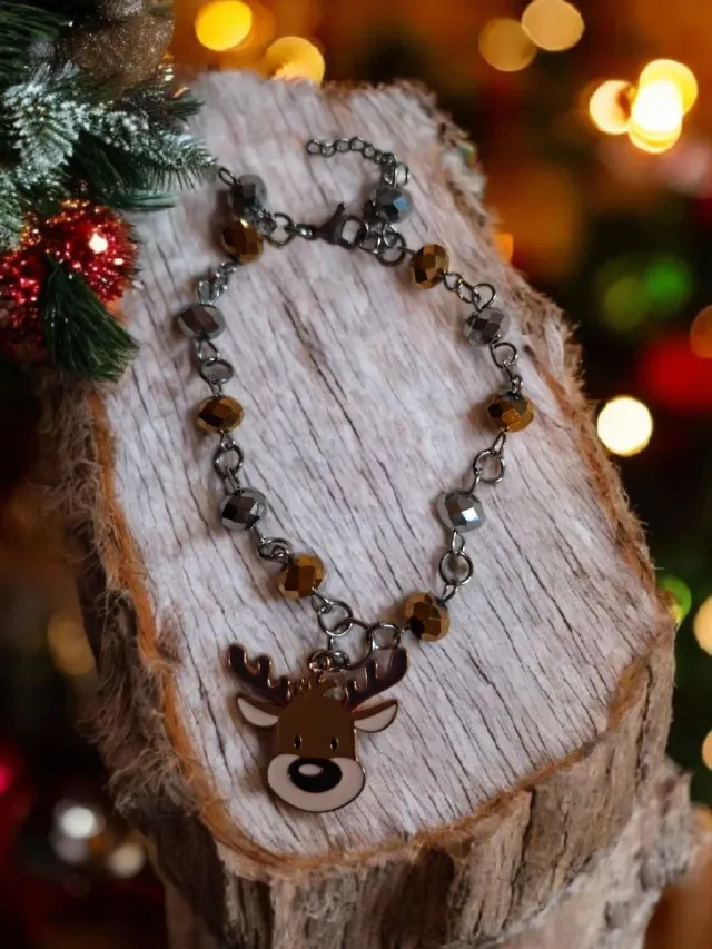 4 Pulseras Navideñas