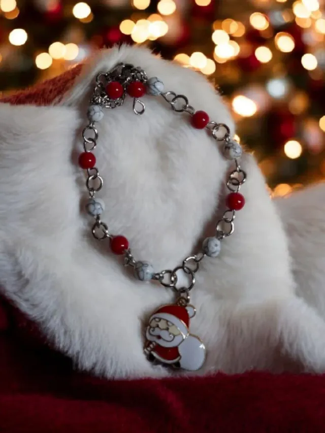 4 Pulseras Navideñas