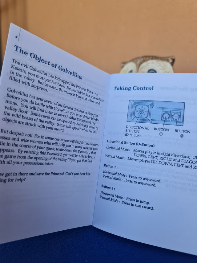 Manual Reemplazo Golvellius Valley of Doom