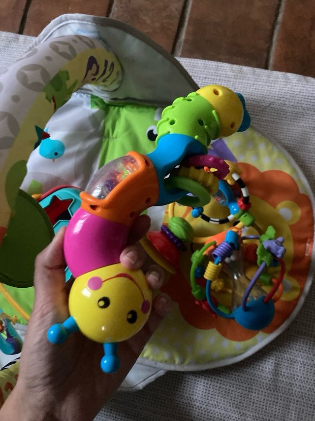 Alfombra Gimnasio Infantil + Juguetes