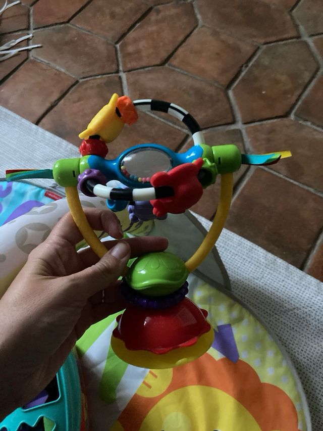 Alfombra Gimnasio Infantil + Juguetes