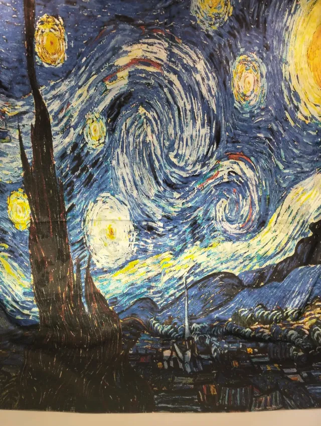 Foulard Van Gogh "La noche estrellada"