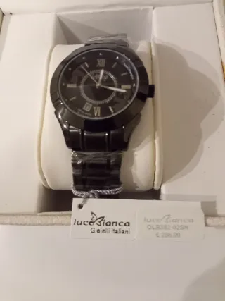 Orologio Le Bebè Acciaio Nero Smaltato