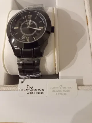 Orologio Le Bebè Acciaio Nero Smaltato