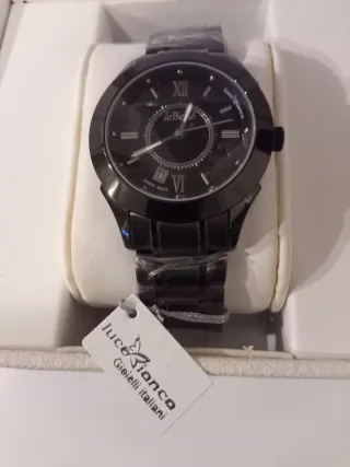 Orologio Le Bebè Acciaio Nero Smaltato